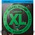 Encordoamento Baixo 4 Cordas D'Addario 040-095 EXL220S XL Nickel Super Light Short Scale - Imagem 1
