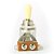 Chave Seletora Alavanca 3 Posições Cromada Knob Creme Spirit BTG-NI-IV - Imagem 1