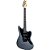 Guitarra Tagima TW-60 Jazzmaster Metallic Deep Silver Satin Escala Escura Escudo Preto - Imagem 1