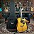 Violão Cort Gold DC6 Spruce Natural All Solid Dreadnought Cutaway c/ Soft Case - Imagem 3