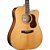 Violão Cort Gold DC6 Spruce Natural All Solid Dreadnought Cutaway c/ Soft Case - Imagem 2