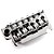 Ponte Tremolo Gotoh 510T-BS1 Cromada A7 para Guitarra - Imagem 1