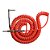 Cabo para Instrumento Santo Angelo Tornado 9,0m Espiral Vermelho - P10 Reto-L - Imagem 1