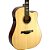 Violão Waldman DCEX-2041 N Folk Cutaway All Solid Natural Eletroacústico - c/ Bag - Imagem 2