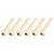 Pinos para Ponte Violão Aço Spirit Creme BPN-IV/BLK - 6 unidades - Imagem 1