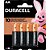 Pilha AA 1,5V MN1500 Alcalina Duracell - 4 und - Imagem 1