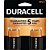 Bateria 9V MN1604 Alcalina Duracell - 2 und - Imagem 1