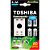 Carregador de Pilhas USB TNHC-6GME4 CB c/ 4 Pilhas AA 2000 MAh Toshiba - Imagem 1