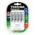 Carregador de Pilhas TNHC-6GAE4 CB c/ 4 Pilhas AA 2600mAh Toshiba - Imagem 1