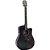 Violão Waldman DCEX-1041 BK Folk Cutaway Solid Spruce Black Eletroacústico - c/ Bag - Imagem 1