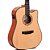 Violão Waldman DCEX-1141 N Folk Cutaway Solid Spruce Natural Eletroacústico - c/ Bag - Imagem 2