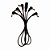 Cabo Extensor p/ Fonte Santo Angelo SA5 - 1 jack J4 e 5 plugs P4 - Daisy Chain - Imagem 1