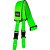 Correia Basso QS 181 Quick Release Couro Sintético Neon Verde 5cm p/ Guitarra e Baixo - Imagem 1