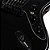 Guitarra Tagima DUO SMART H Jazzmaster HH Preta com Efeitos - Imagem 4
