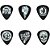 Palheta Dunlop L13CT073 Lucky 13 Pick Tin 0.73mm - lata com 6 un - Imagem 2