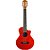 Violão Seizi Fun Panda Nylon Mini Acústico Lava Red Sparkle c/ Bag - Imagem 1