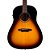 Violão Seizi Supreme Mirai Plus Okami Vintage Sunburst c/ Efeitos e Bag - Imagem 2