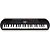 Teclado Musical Infantil Casio SA-81 H2 44 teclas - Preto - Imagem 1