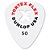 Palheta Dunlop 428XP050 Tortex Flex X 0.50mm - 12 unidades - Imagem 1