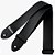 Correia Basso NY 01 Couro Sintético Preto 5cm p/ Guitarra e Baixo - Imagem 1