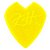 Palheta Dunlop 47PKH3NYS Kirk Hammett Yellow Glitter Jazz III - 6 unidades - Imagem 1