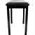 Banqueta para Piano Hayonik BP600P PT Preta - Imagem 3
