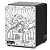 Cajon FSA Kids FK19 - Colorir - Imagem 1