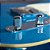 Guitarra Crafter Modern Seoul II 60's T VVS MP Lake Placid Blue c/ Bag - Imagem 4
