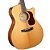Violão Cort Gold A6 Bocote - Spruce Natural All Solid Auditorium Cutaway c/ Soft Case - Imagem 2