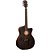 Violão Cort CORE-OC All Solid Spruce / Mahogany Open Pore Trans Black Orchestra c/ Soft Case - Imagem 1