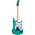 Guitarra Seizi Fun Katana Musashi HSS Turquoise Sparkle Maple c/ Bag - Imagem 1