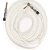 Cabo para Instrumento Seizi Energy Espiral 9m White - P10 x P10 - Reto-L - Imagem 1