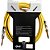 Cabo para Instrumento Seizi Energy 3,0m Trançado Yellow & Brown - P10-P10 - Reto-Reto - Imagem 2