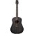 Violão Tagima Black Wood TBW-300 BK Folk Half Cutaway Armrest - Eletroacústico - Imagem 1