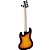 Baixo 5 Cordas Shelter SHJB755PRO 3 Tone Sunburst - Jazz Bass - Imagem 2