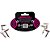 Cabo para Pedal Ernie Ball 6385 Flat Ribbon 15cm branco - pack com 3 unidades - P10 x P10 L-L - Imagem 2