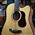 Violão Cort Gold DC6 Spruce Natural All Solid Dreadnought Cutaway c/ Soft Case - SEMINOVO - Imagem 6
