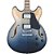 Guitarra Ibanez AS73FM TIF Transparent Indigo Fade - semi hollow - SEMINOVA - Imagem 2