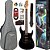 Kit Guitarra Tagima Box TG-520 BK Black - HSS - c/ Amplificador Correia Afinador Palhetas Cabo Capo e Bag - Imagem 1