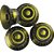 Knob Plástico Custom Sound Modelo LP Dourado 4 Peças - CKB 2 - GD - Imagem 1