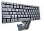 TECLADO PARA NOTEBOOK MULTILASER M11W PC301 - PRATA BR - Imagem 1