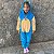 Pijama Sonic Kigurumi Infantil - Imagem 1