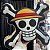 Almofada One Piece Skull Formato - Imagem 1