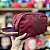 Necessaire Harry Potter Hogwarts Vinho - Imagem 1