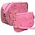 Kit Necessaire Rosa com Bolinhas - Imagem 3