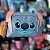 Necessaire Stitch Com Aplique - Imagem 1