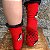 Meia Pantufa Minnie Mouse Cozy - Imagem 5