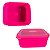 Pote Retangular de 5 Litros  - Pink - Imagem 2