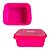 Pote Retangular de 3 Litros  - Pink - Imagem 2