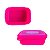Pote Retangular de 500 ml  - Pink - Imagem 2